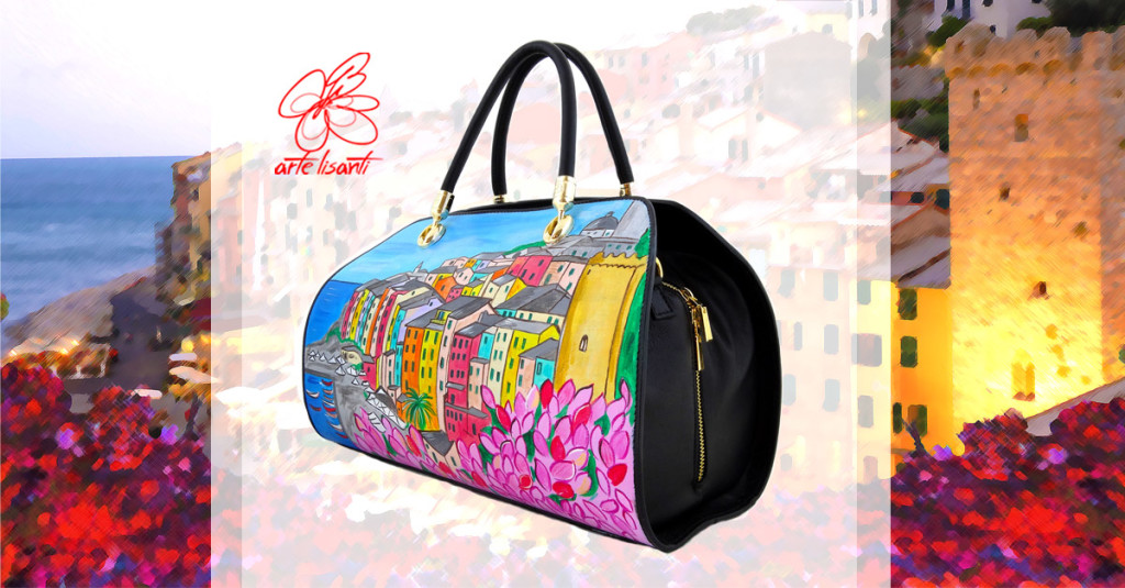 Borsa dipinta, Portovenere in fiore