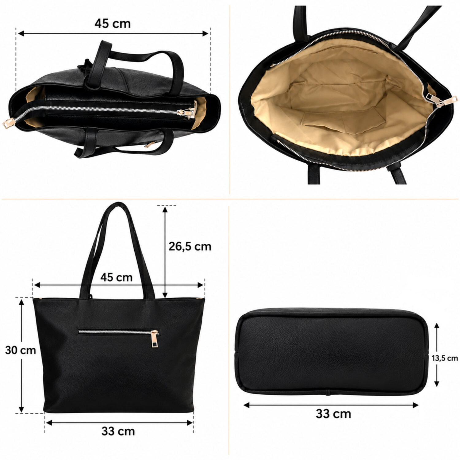 Collage-misure-borsa Dimensioni