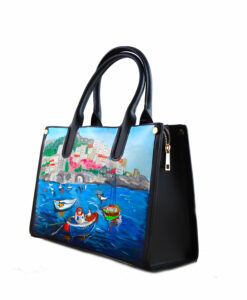 Borsa dipinta a mano – Amalfi d’ amare