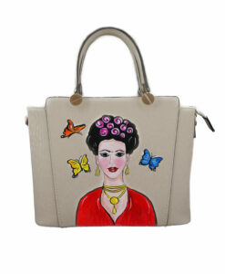 Borsa dipinta a mano - Mi Amor! Frida Kahlo