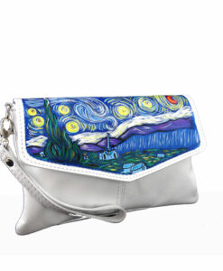 Hand painted bag - The Starry Night by Van Gogh
