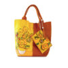 Hand-painted bag - Sunflowers by Van Gogh