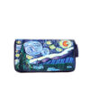 Hand-painted wallet - The Starry Night by Van Gogh