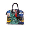 Hand-painted bag - New York City