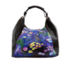 Borsa dipinta a mano - Le ninfee di Monet