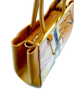Hand-painted bag - Paris