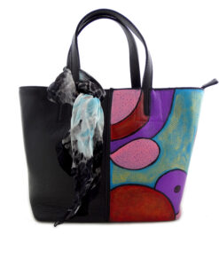 Hand-painted bag - Sweet confusion