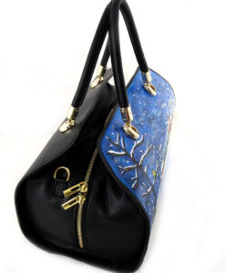 Hand-painted bag - Sweet winter
