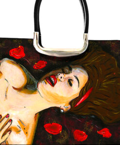 Hand-painted bag - Lust
