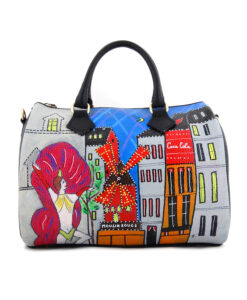 Borsa dipinta a mano – Moulin Rouge