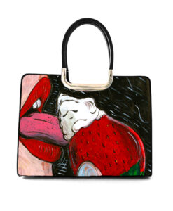 Hand-painted bag - Gluttony