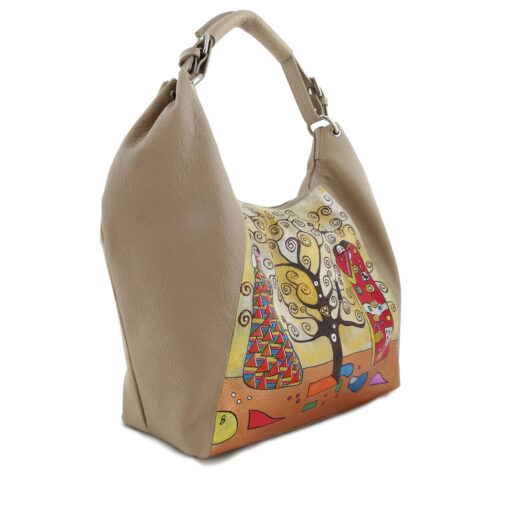 Hand-painted bag - The Tree of Life by Klimt