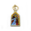 Hand painted keychain - The Kiss by Hayez