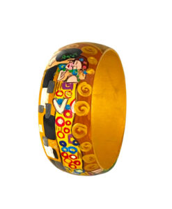 Bracciale dipinto a mano – Il bacio di Klimt