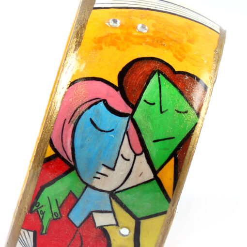 Bracciale dipinto a mano – Due ragazze che leggono di Picasso