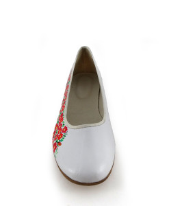 Hand-painted ballet flats - Field of flowers by Schiele