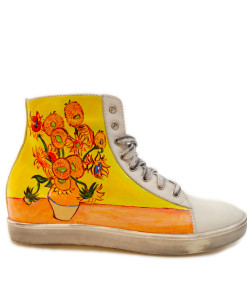 Scarpe dipinte a mano – I girasoli di Van Gogh