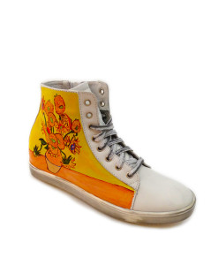 Scarpe dipinte a mano – I girasoli di Van Gogh
