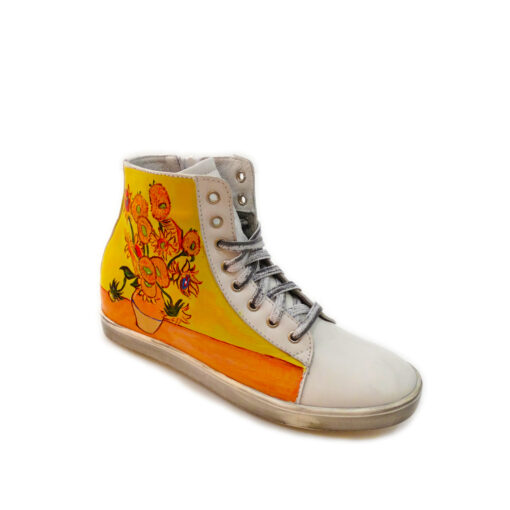 Scarpe dipinte a mano – I girasoli di Van Gogh