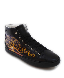 Scarpe sneakers dipinte a mano – L'albero della vita di Klimt