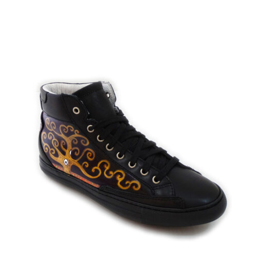Scarpe sneakers dipinte a mano – L'albero della vita di Klimt
