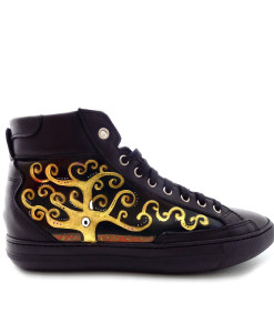Scarpe sneakers dipinte a mano – L'albero della vita di Klimt