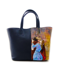 Borsa dipinta a mano – Il bacio di Hayez
