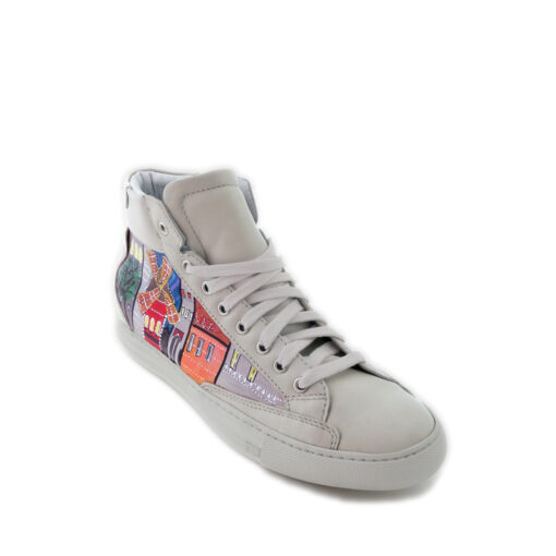 Sneakers dipinte a mano – Moulin Rouge