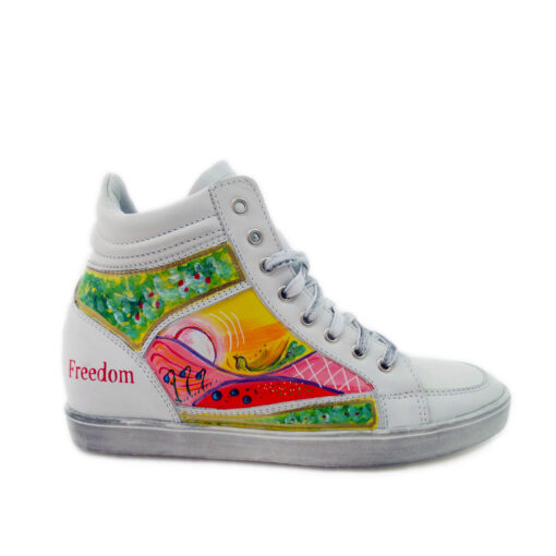 Sneakers dipinte a mano – Freedom