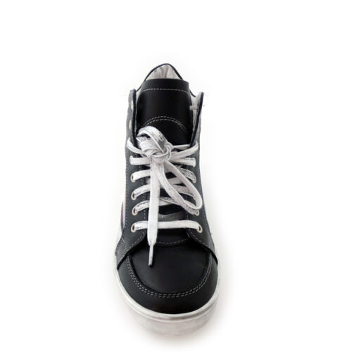 Scarpe sneakers dipinte a mano – Cartoon city night