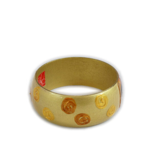 Bracciale dipinto a mano – Il bacio di Klimt