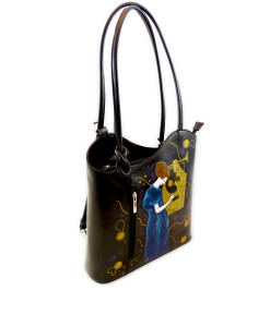 Borsa dipinta a mano – La musica di Klimt