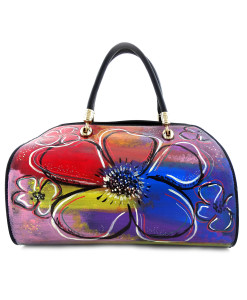 Borsa dipinta a mano – Big flowers