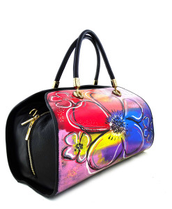 Borsa dipinta a mano – Big flowers