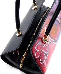 Borsa dipinta a mano – Big flowers