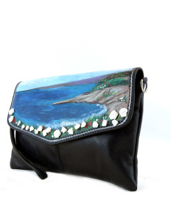 Borsa dipinta a mano – Sogno ligure