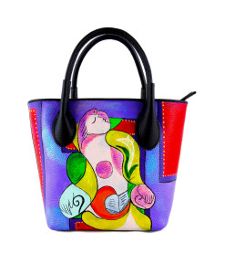 Hand-painted bag - Reading Marie Therese by Picasso