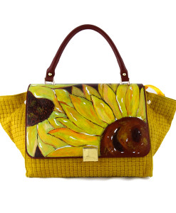 Borsa dipinta a mano – Girasoli