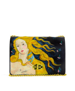 Hand painted bag - The Birth of Venus by Botticelli