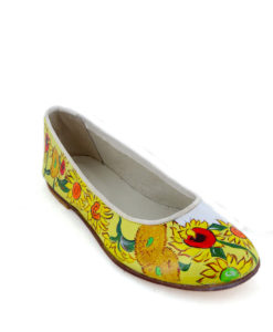 Hand-painted ballet flats - Sunflowers by Van Gogh