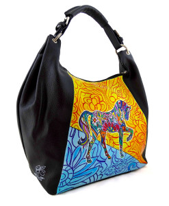 Borsa dipinta a mano – Horse