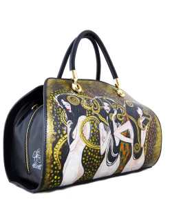 Borsa dipinta a mano – Le forze ostili di Klimt