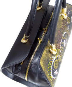 Borsa dipinta a mano – Le forze ostili di Klimt