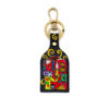 Hand painted keychain - The embrace by Klimt