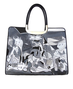 Handpainted bag - Guernica by Picasso