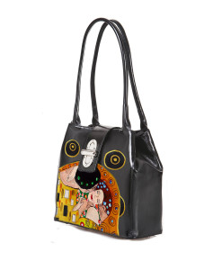 Handpainted bag - The Kiss by Klimt
