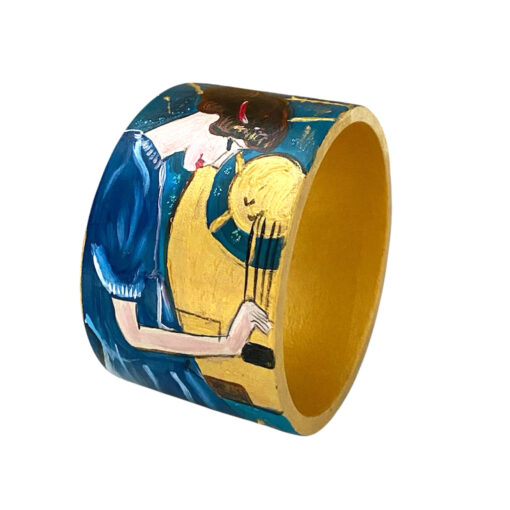 Bracciale dipinto a mano – La musica di Klimt