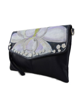 Borsa dipinta a mano – Magnolia