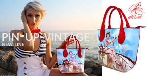 Borsa dipinta a mano – Sailor girl