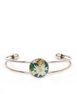 Bracciale dipinto a mano – Margherita